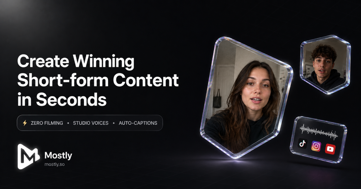 Drop your SaaS and i’ll make a talking-head video for you logo